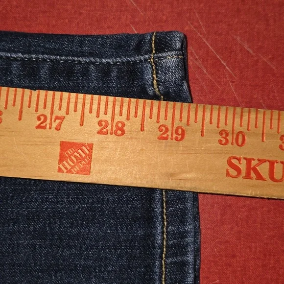 Judy Blue Boyfriend Fit Medium Wash Stretch Distressed Jeans Size 11/30 JB82328 - Picture 15 of 15